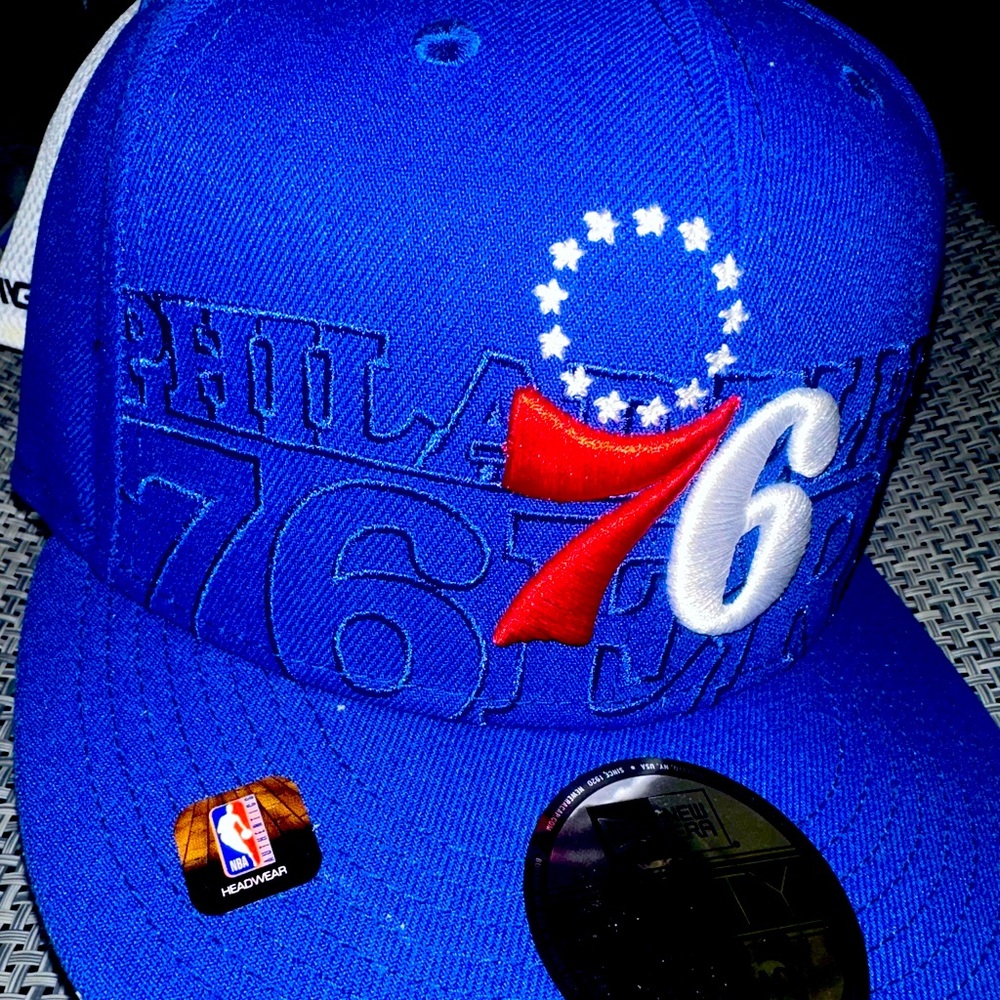 NBA Philadelphia 76ers Sixers official hat blue - 9fifty SnapBack brand - new